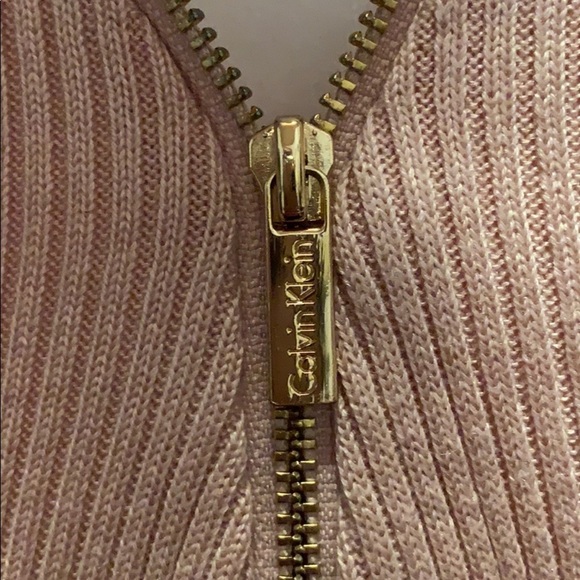 Calvin Klein Zipper Sweater Jacket/Cardigan - Picture 3 of 10